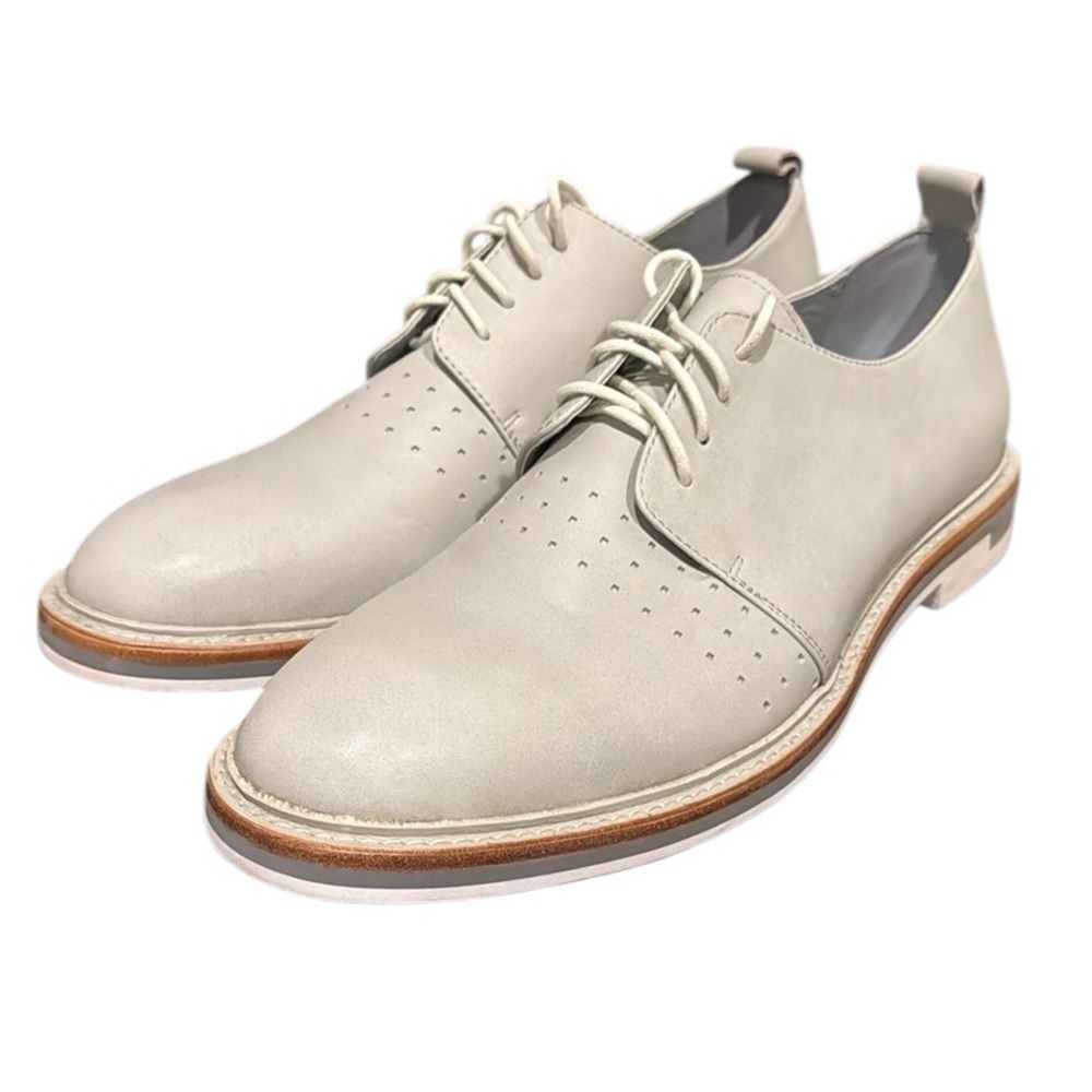 Calvin Klein Jaylon light gray derby Oxford, lace up shoes size 11